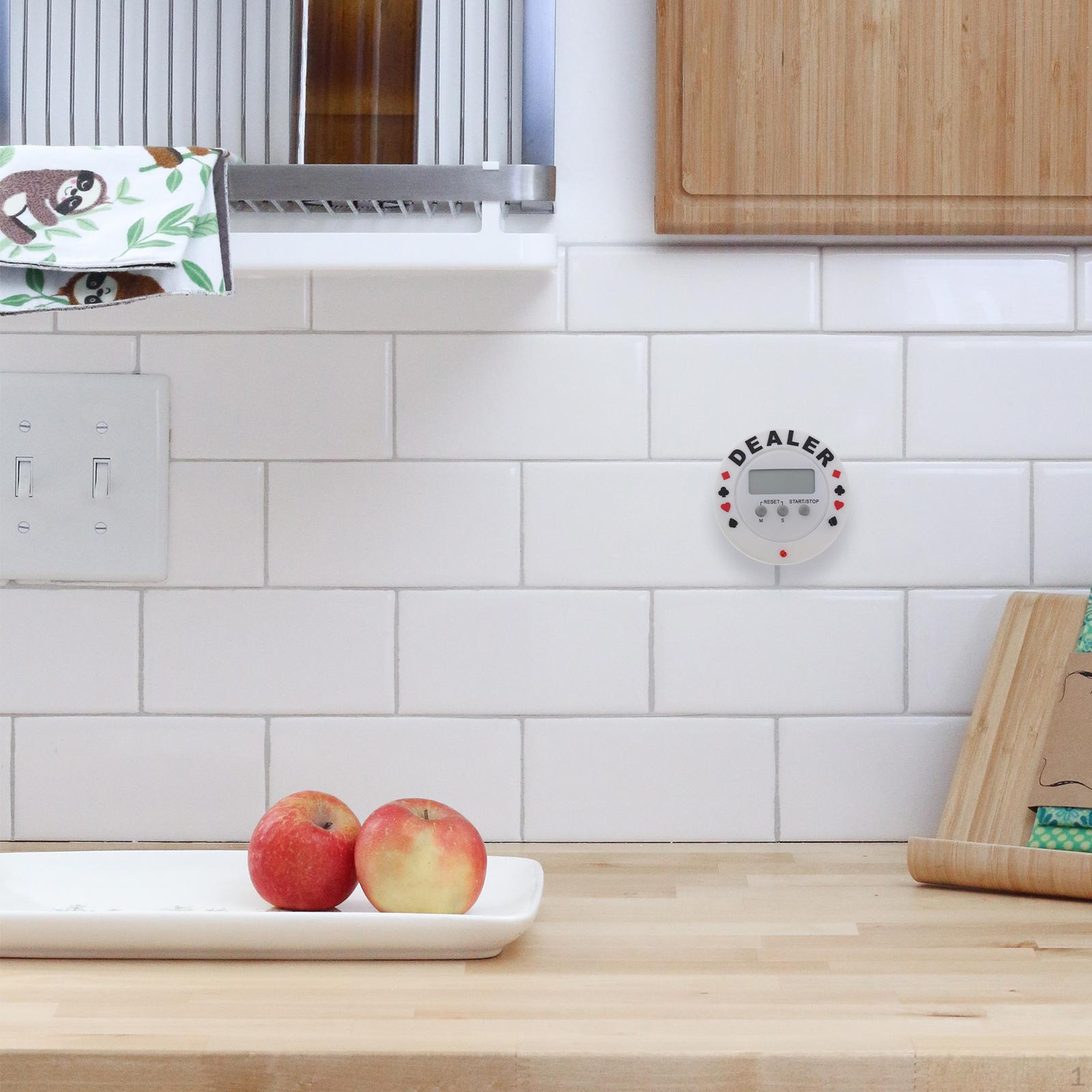 

Турнір , Кухонний кулінарний будильник, Цифровий нагадувач, для карткових ігор, Ігрові аксесуари Round Shape