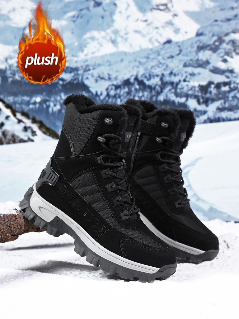 Men's Waterproof Insulated Snow Boots - Extreme Cold Weather Boots (-30°F)