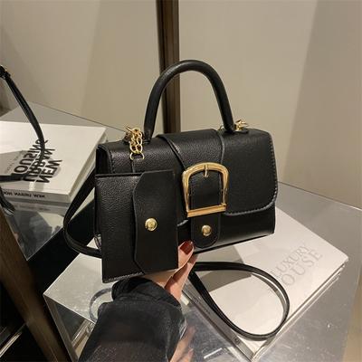 Candy Color Small Square Bag Trendy Simple Retro Foreign Style Handbag Versatile Shoulder Messenger Bag