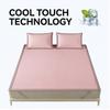 Houndstooth Ice Silk Rattan Cooling Mat, Fitted/Flat Sheet, Washable Comfort Bedding for Summer Bedroom & Dorm