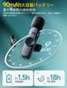 Zaahir Wireless Lavalier Microphone for iPhone iPad Android Camera PC Low Latency Noise Reduction 30m Range 9H Usage Vlog Streaming YouTube TikTok