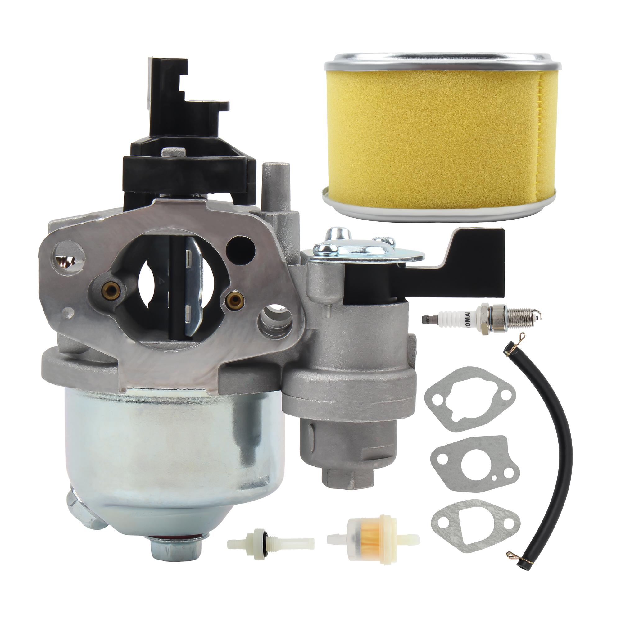 GX160 Carburetor Oil Air Filter Spark Plug Kit For Honda GX120 GX140 GX160 GX168 GX200 5HP 5.5HP 6.5HP Engine Carb 16100-ZH8-W61