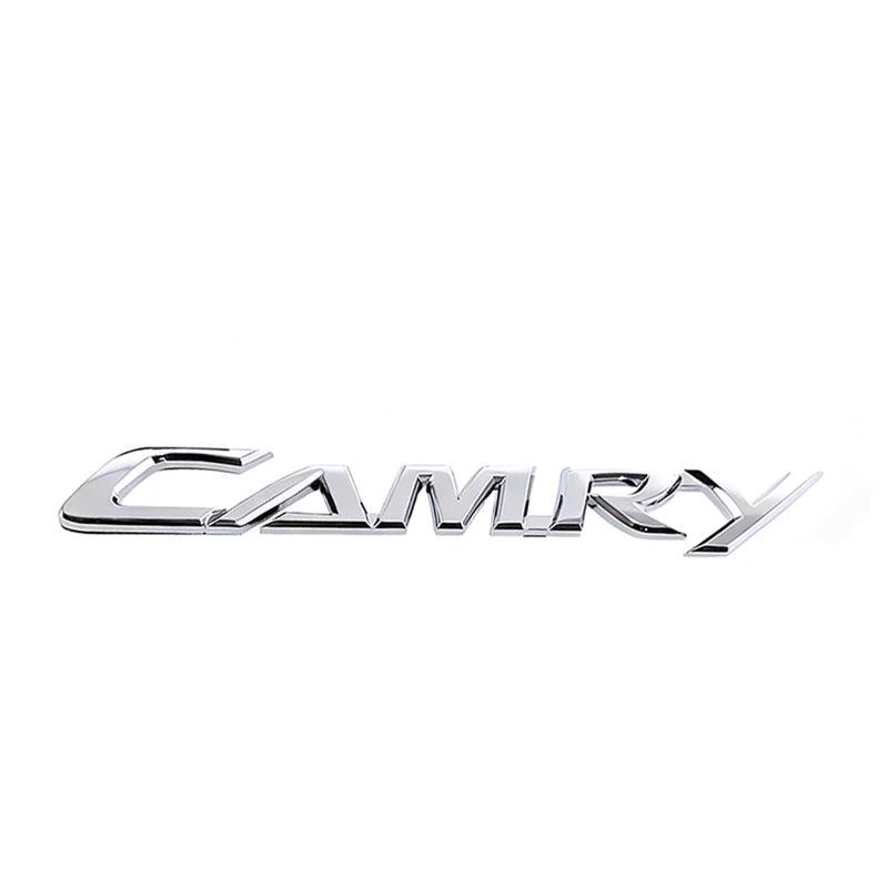 NEW ABS Car Body Trunk Emblem CAMRY Logo Sticker For S7 CAMRY 2006-2018 Badge Auto Rear Letter Decal Exterior Accessories JH7