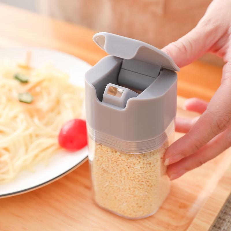 Haushalt Küche Gewürz Box Quantitative Salz Kontrolle Flasche Glas Drücken Salz Kontrolle Flasche Gewürz Liefert Lagerung Box