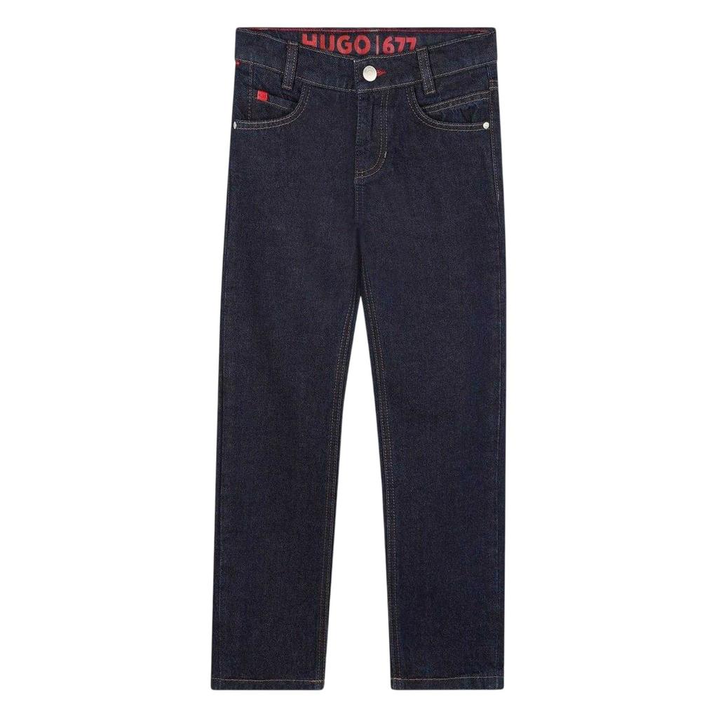 Hugo Childrens/Kids 5 Pockets Regular Jeans