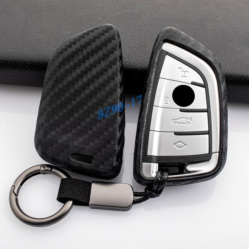 For Bmw G20 G21 G22 G23 G30 G32 G11 G14 G15 F40 F45 F48 F39 G01 G02 G05 G06 G07 F15 F16 Car Key Fob Case Cover Chain Accessories