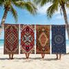 Art Persian Carpet Towel Beach Towel Travel Lightweight Skin Friendly For Pool Beach Camping Cruise Summer