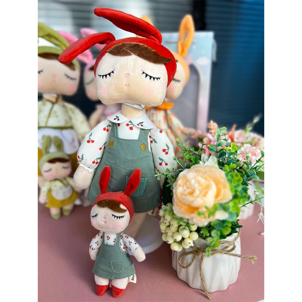 Non-Toxic Metoo Angela Pastoral Bunny Princess Dollrural Style Stuffed Plush Cute Toy Kids Birthday Gifts For Baby
