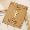 Stainless Steel Christian Tree Cross Necklace for Women Men Pendant Necklaces Retro Religion Jewelry Gift New Design Bijoux