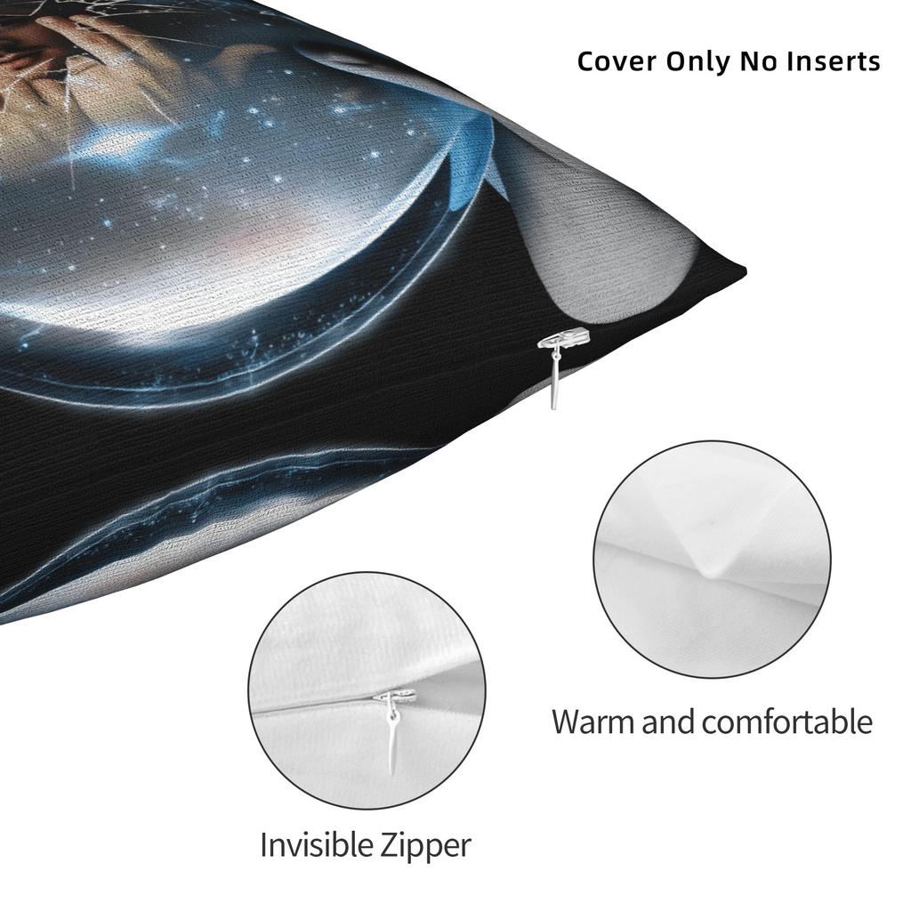 Pillow Cover Rapper Jul Retro Trendy Pillow Case For Couch Sofa Bedroom Pillowcases