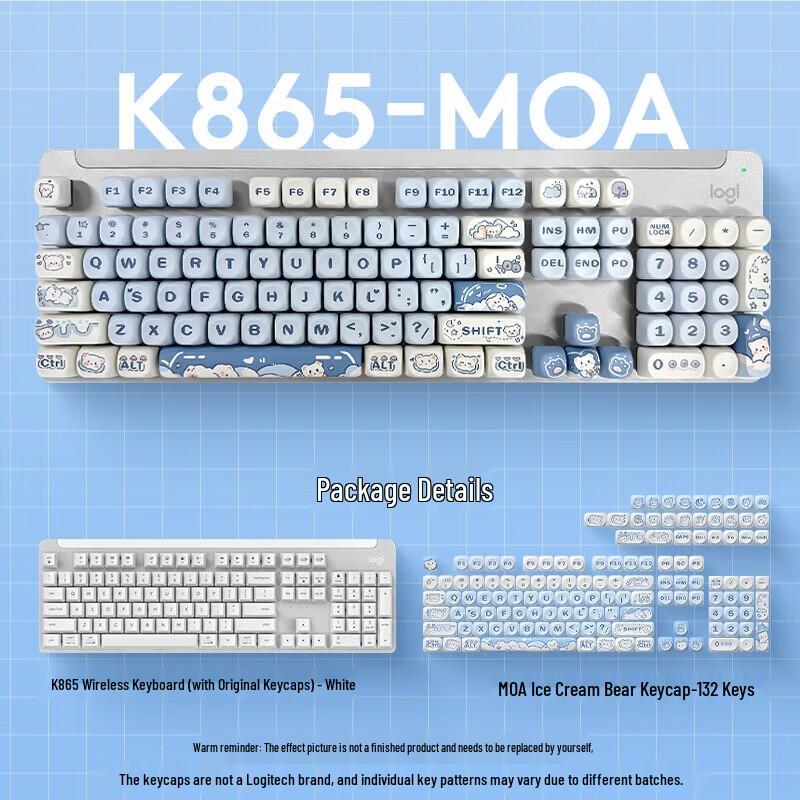 

Logitech K865 Dual-Mode Red Switch Wireless Mechanical Keyboard