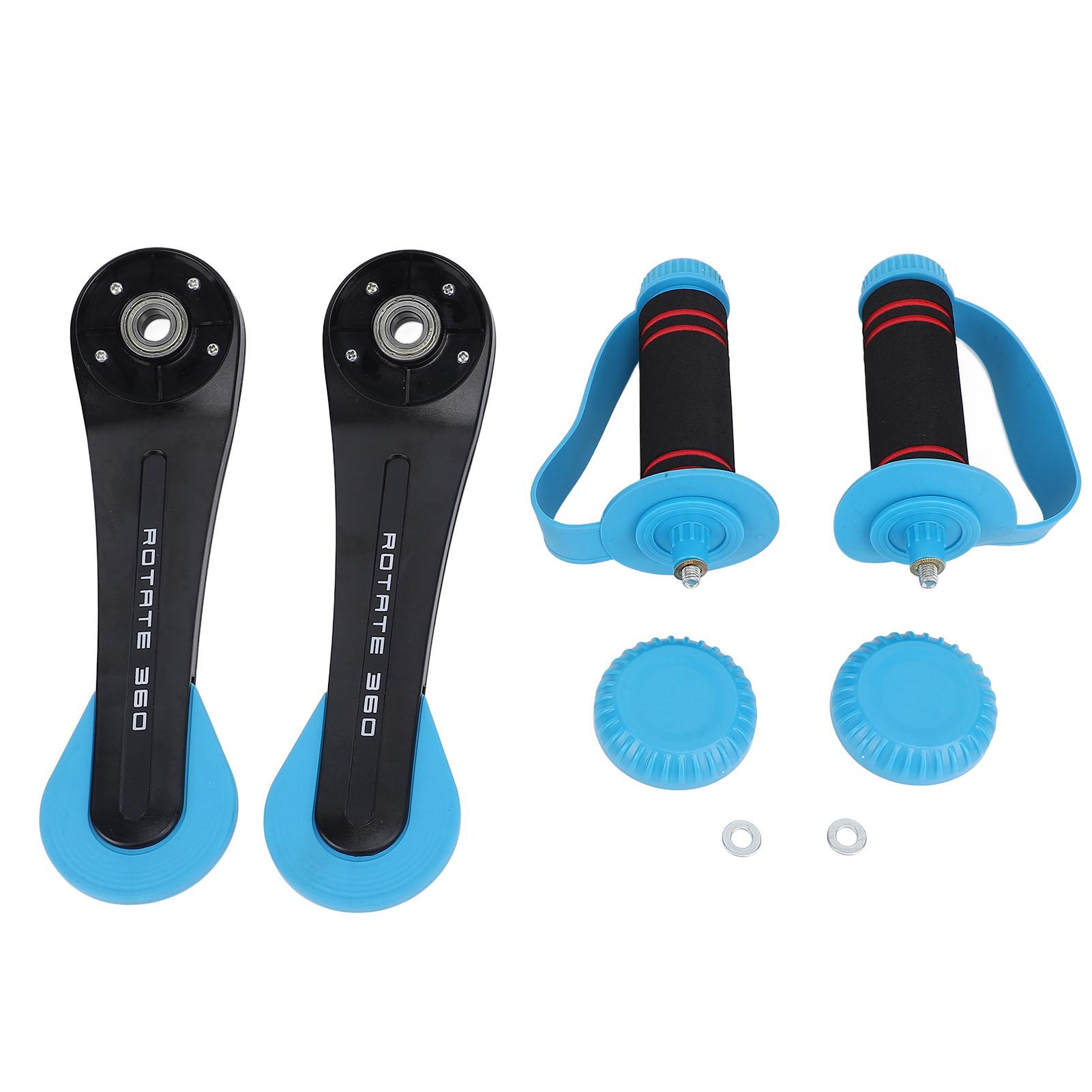 

2 шт. женские гантели, вращающиеся гантели для рук, тренировка мышц, бодибилдинг, фитнес-оборудование Sky Blue