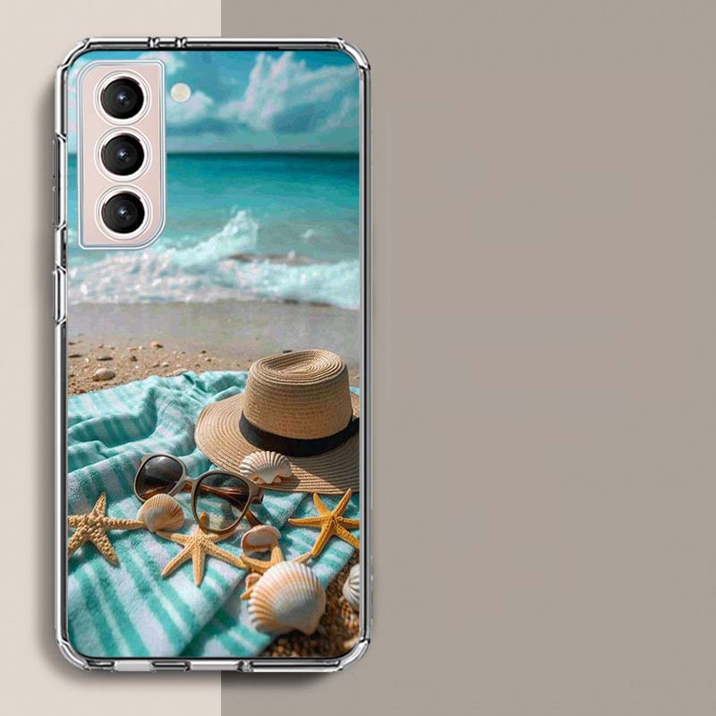 Summer Vibe Sea, Beach, Sand Phone Case For Samsung A16 A26 A36 A56 A17 A15 A25 A35 A55 A14 A24 A34 A54 A04S A05S Galaxy Note 20