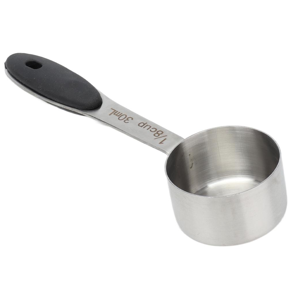 30ml Coffee Measuring Scoop 1 8 Cup Stainless Steel Tablespoon Large Capacity and Comfortable Hand Feeling for Kitchen