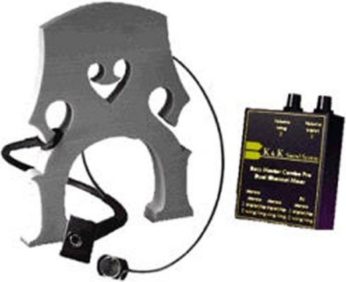 K K Sound Bass Master Rockabilly Pickup System for Upright Bass &