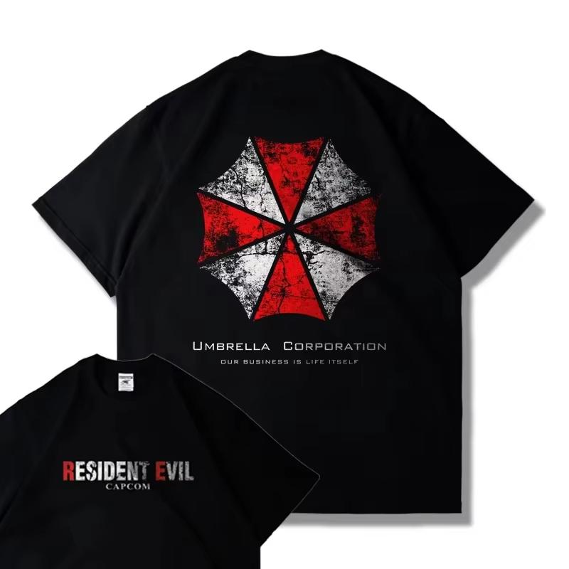 Game Resident Evil 4 Remastered T-shirt Men and Women Summer Cotton Clothing Fashion Short Sleeved S