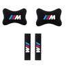 2025 Hot Car Seat Belt Protect Shoulder Pads Cervical Spine Headrest Neck Pillow for BMW E36 E46 E53 E90 E60 E93 E87 Auto Access