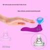 Mini-Saugbecher-Zauberstab-Vibrator für Frauen mit 10 Frequenzen für Vorspiel und Orgasmus