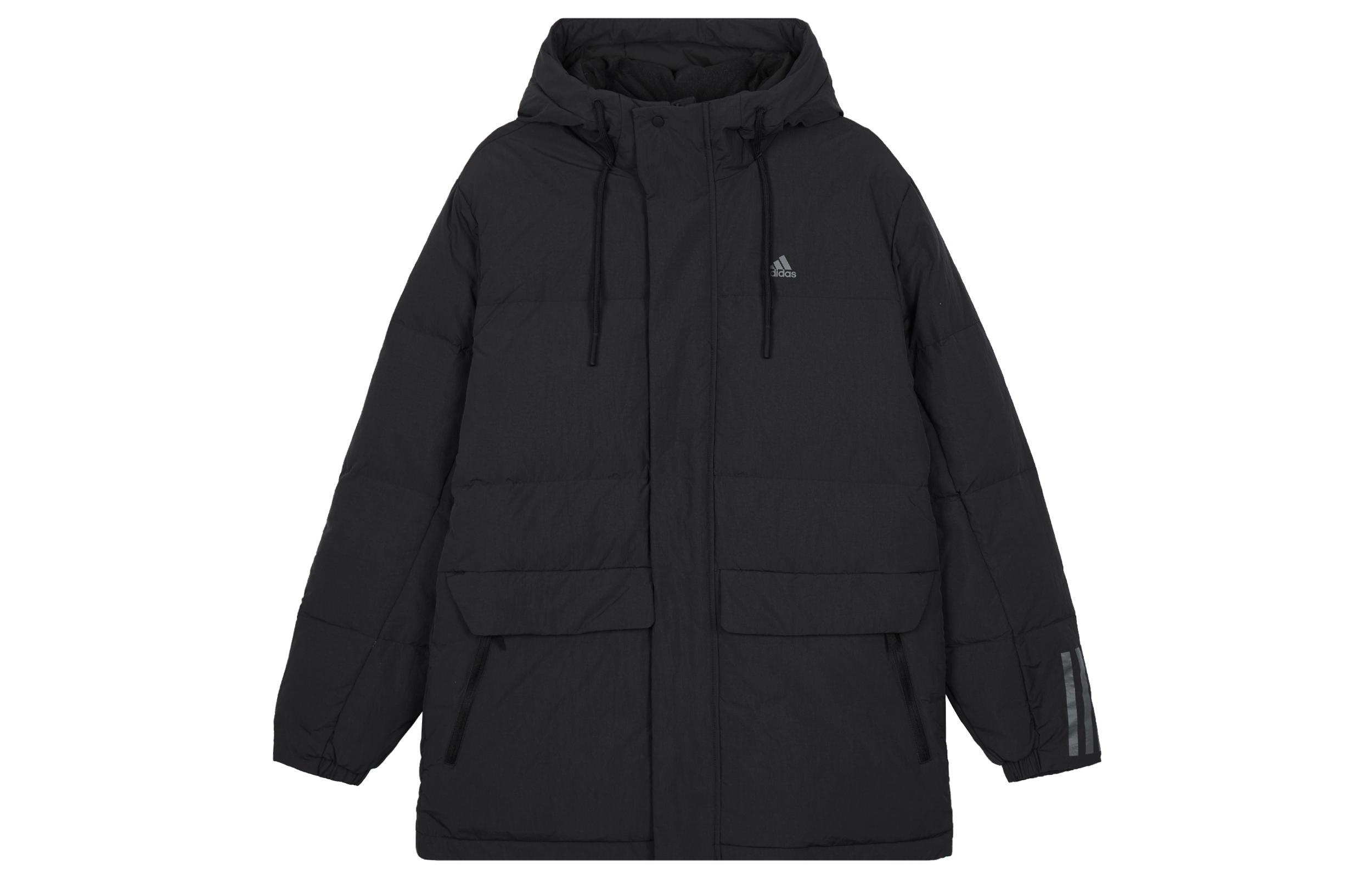 Adidas Daily Down Jacket Center Length Men s Black IL8926 S