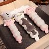Kawaii Long sleeping Pillow Cat Koala Elephant Plush Toy Doll Pillow Soft Sofa Bed Cushion Cute Girlfriend Birthday Gift