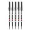 Flair Inkline Ball Pen Box Pack of 5 Black Ink 0.5 Mm Tip Smooth Writing Refillable Pens for Office School Journaling