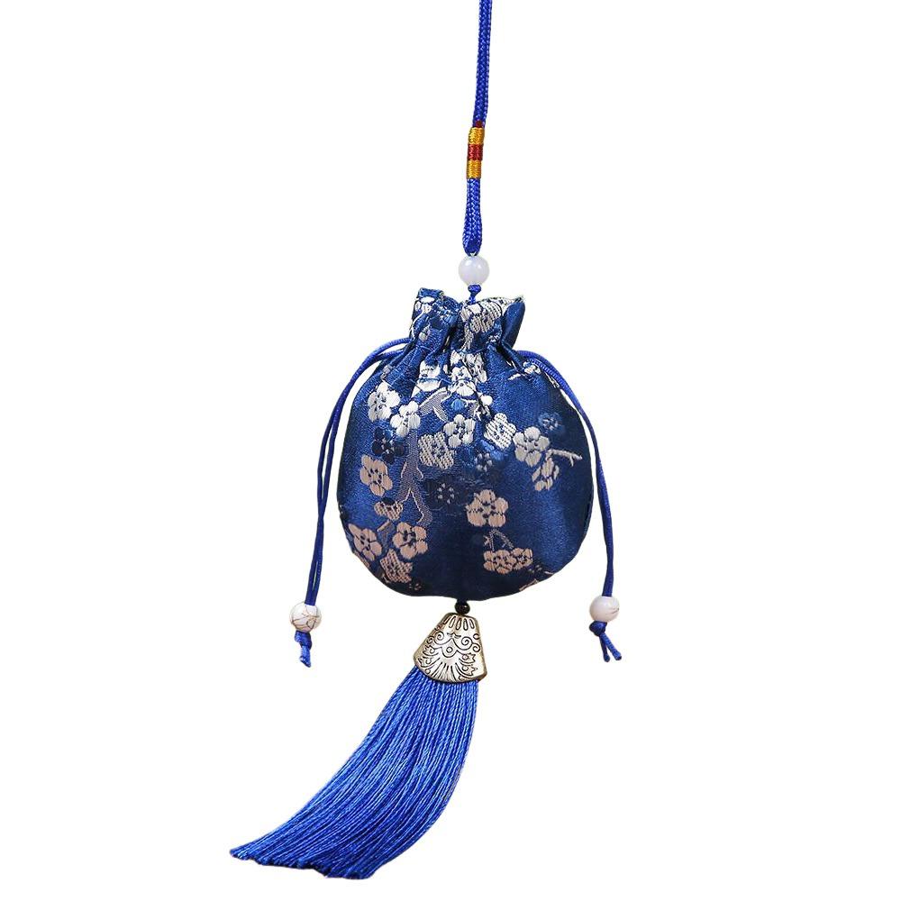 

Drawstring Sachet Bags Embroidery Drawstring Pouch Dragon Boat Festival Bag Home Decoration темно-синього кольору