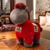 Soft Plush Horse Doll Fluffy Zodiac Pony Figurine Cute Horse Mascot Doll New Year Day