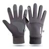 Winter Snow Warm Gloves Outdoor Cycling Full Finger TouchScreen Gloves Waterproof Fleece Gloves for Running Skiing Motorcycle