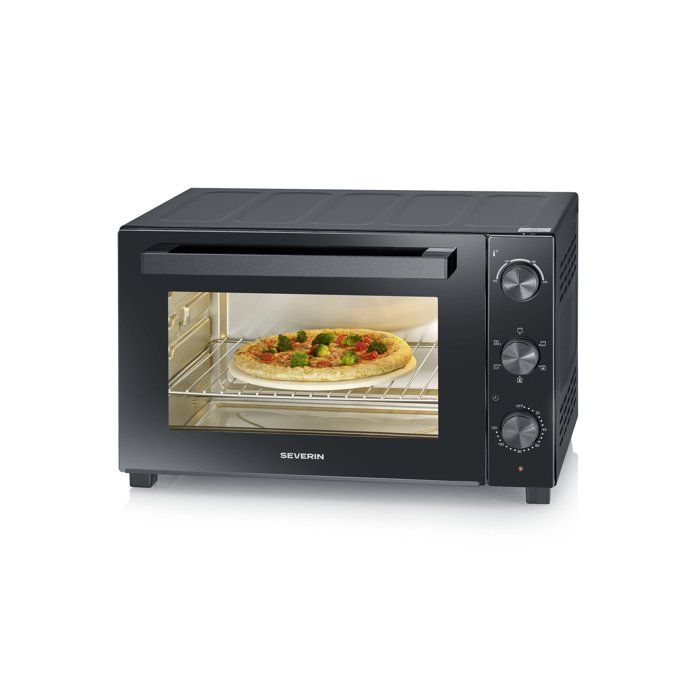 Electric Mini Oven - SEVERIN - TO 2076 - Convection - 1800 W - 46 L - Black