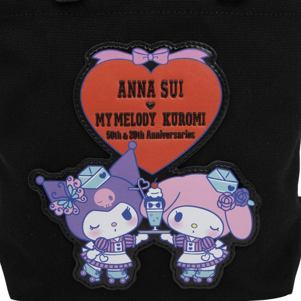 ANNA SUI x MY MELODY KUROMI Mini Shoulder Black & Bag, Women's,