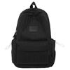 Schoolbag Solid Color Backpack 1011 New Junior High School Girls High School College Students School Bag Women Travel Lightweight Small Backpack