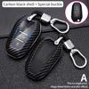 ABS Carbon Faser Auto Fernbedienung Schlüsselhülle Abdeckung Schale Für Peugeot 2008 3008 4008 5008 Citroen C4 C4L C3-Xr C6 Picasso Ds3 Ds4 Ds5 Ds6