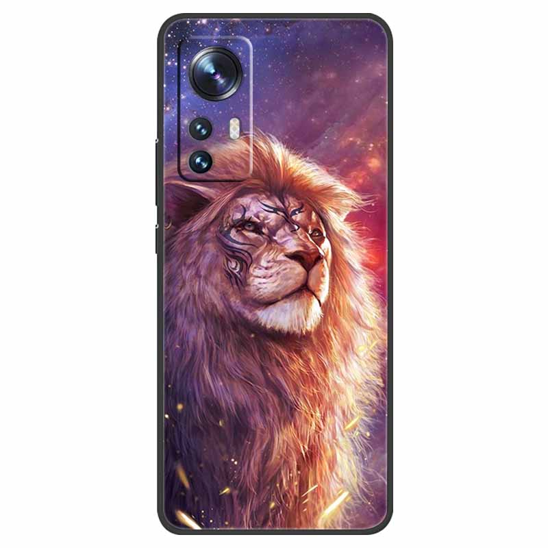 For Xiaomi 12 Lite 5G Case Shockproof Soft Silicone TPU Back Cover For Xiaomi Mi 12 Lite 5G Phone Case Mi12Lite 12Lite Cartoon