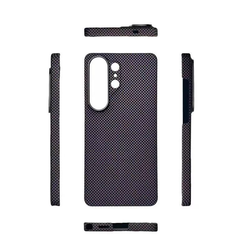 סיבי פחמן עבור Samsung Galaxy S26 Ultra כיסוי קוולאר סיבי ארמיד מגנטי נגד טביעות אצבע עמיד בפני זעזועים כיסוי טלפון עבור Magsafe