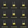 50PCS Safety Capacitor 102J-474J Electronic Capacitor Set 100V 10 Values Capacitors Assortment Kit