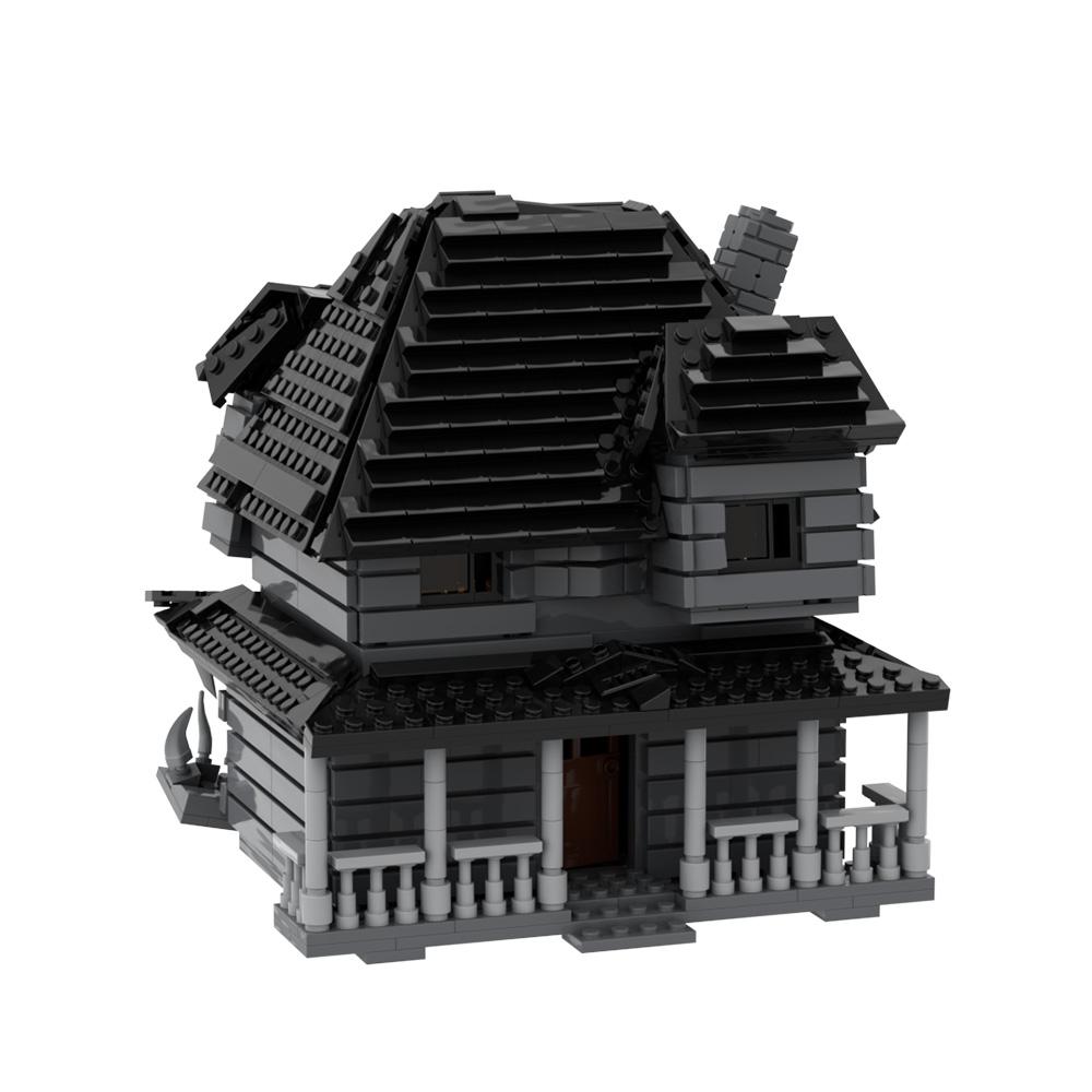 Non-Toxic Moc Monster House-Without Light Building Blocks
