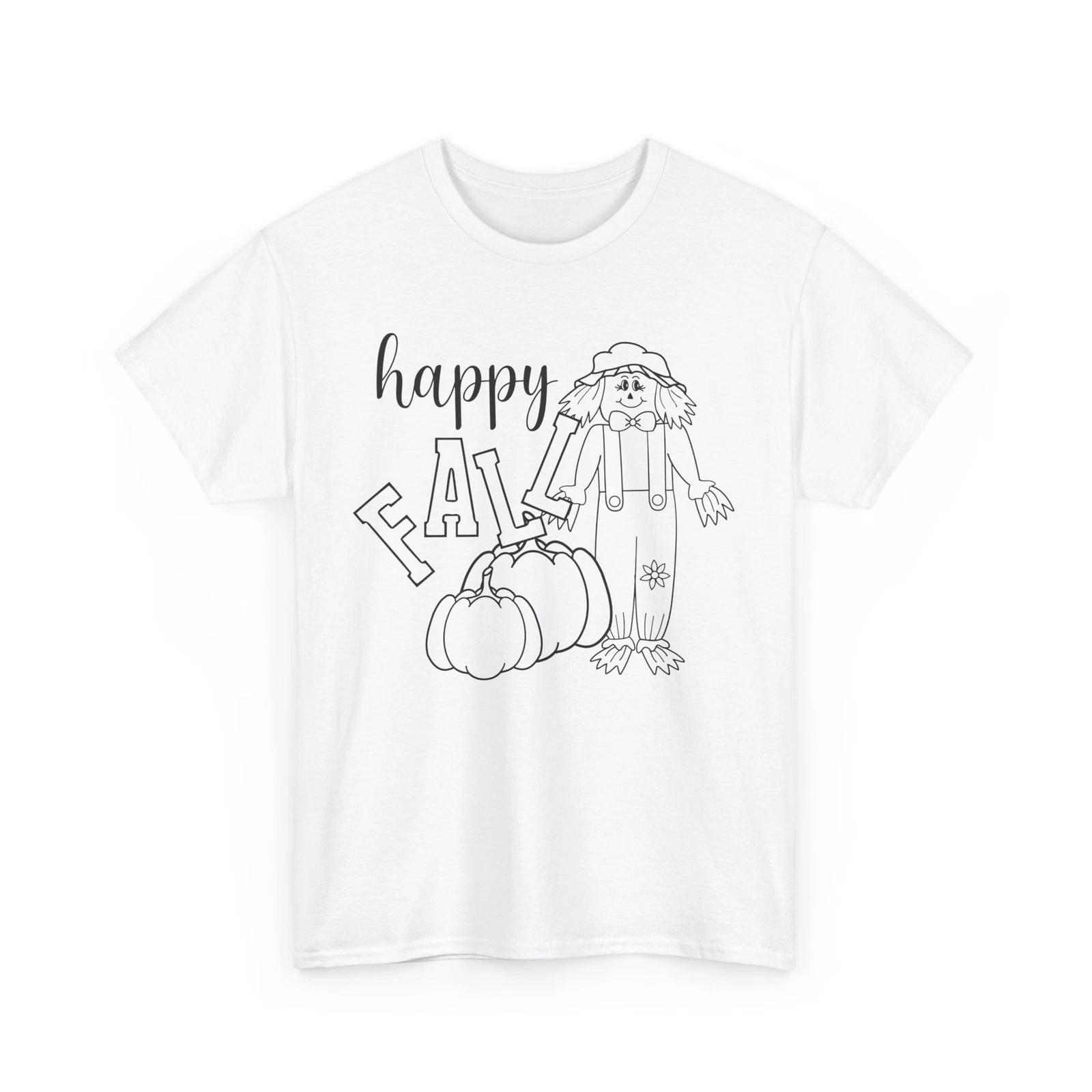 Fall Aesthetic T-Shirt | Autumn Leaves Pumpkin Spice | Extracted happy fall XL