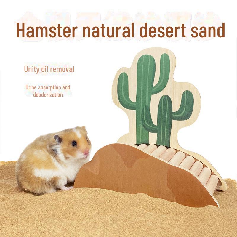 Golden Bear Chinchilla & Hamster Bath Sand: Pumice Sand for Odor Control & Absorption
