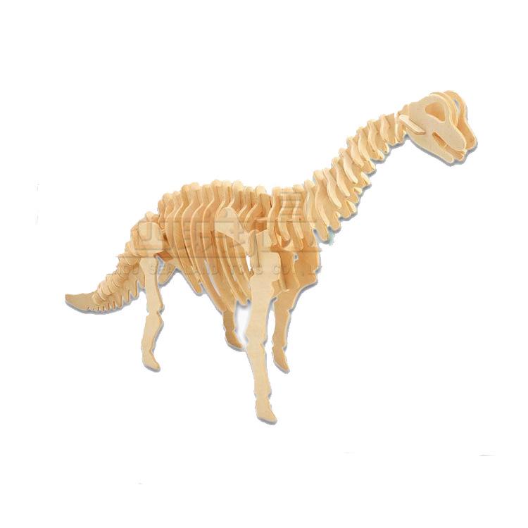 DIY 2021 Wooden Mini Dinosaur Puzzle - Educational & Creative Toy