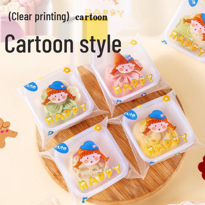 Прозрачные самоклеящиеся пакеты для десертов Paparotti