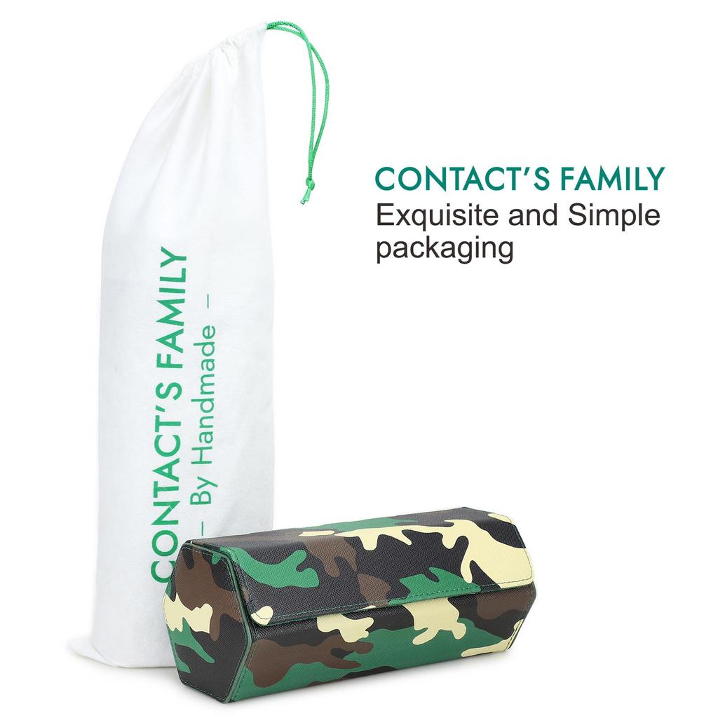 Handmade Genuine Leather Green Color Watch Case Unisex Watch Box Jewelry Display Watch Storage Organizer