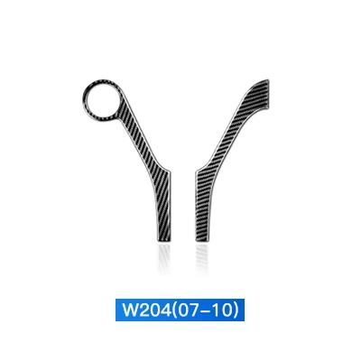 Carbon Fiber Center Console Sticker for Mercedes W204 2007-2010 Interior Panel Cover
