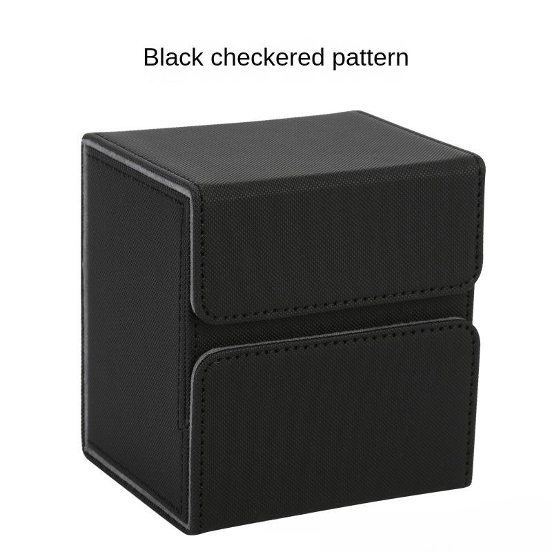 100+ Trading Card Deck Case Leather Magnetic Closure Card Storage Box Magic Card Protectors Fit for YuGiOh MTG Sport Cards