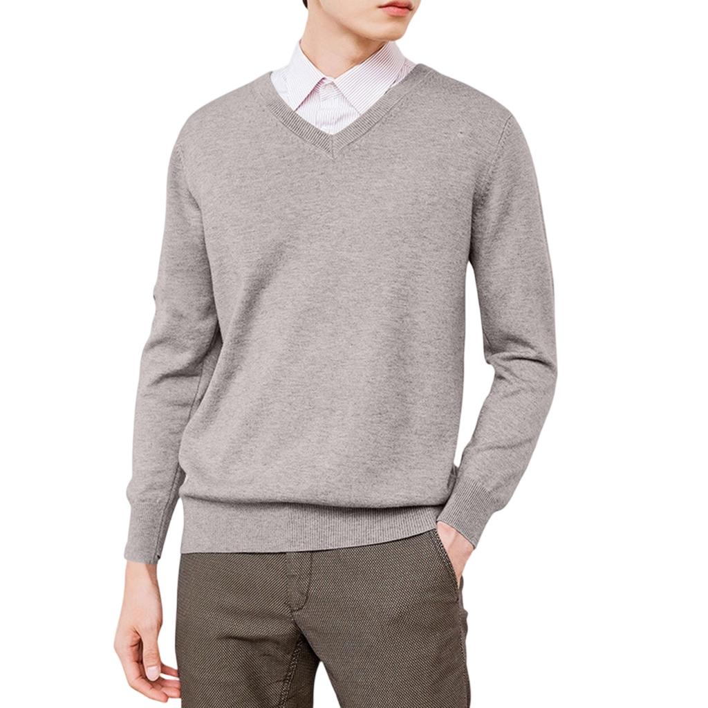 Men's  V-Neck  Leisure  Keep Warm  Sweater