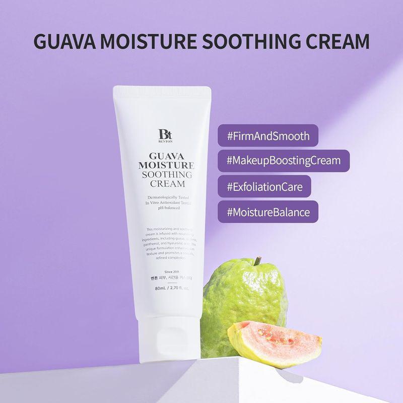 [Benton] Guava Moisture Soothing Cream 80mL
