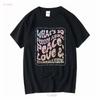 New Peace Love and Understanding 2 Mens T Shirt S 2XL Vintage Washed Stylish Casual Stretched Streetwear Versatile Comfortable