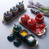 Tong Shen Yuan Luxury Ceramic Spice Jar Set