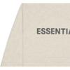 Fear of God Essentials FW20 3D Silicon Applique Pullover Hoodie Unisex Hoodie Heather-Oatmeal FOG-FW20-234