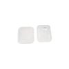 Rectangular Butter Holder Transparent Butter Keeper Tray Convenient Butter Dish Container  Kitchen