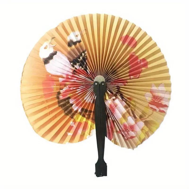 1/2/3pcs Chinese Paper Fan - Hand Painted Folding Fan, Traditional Ancient Style Small Gift for Women, Asian Festival Decoration